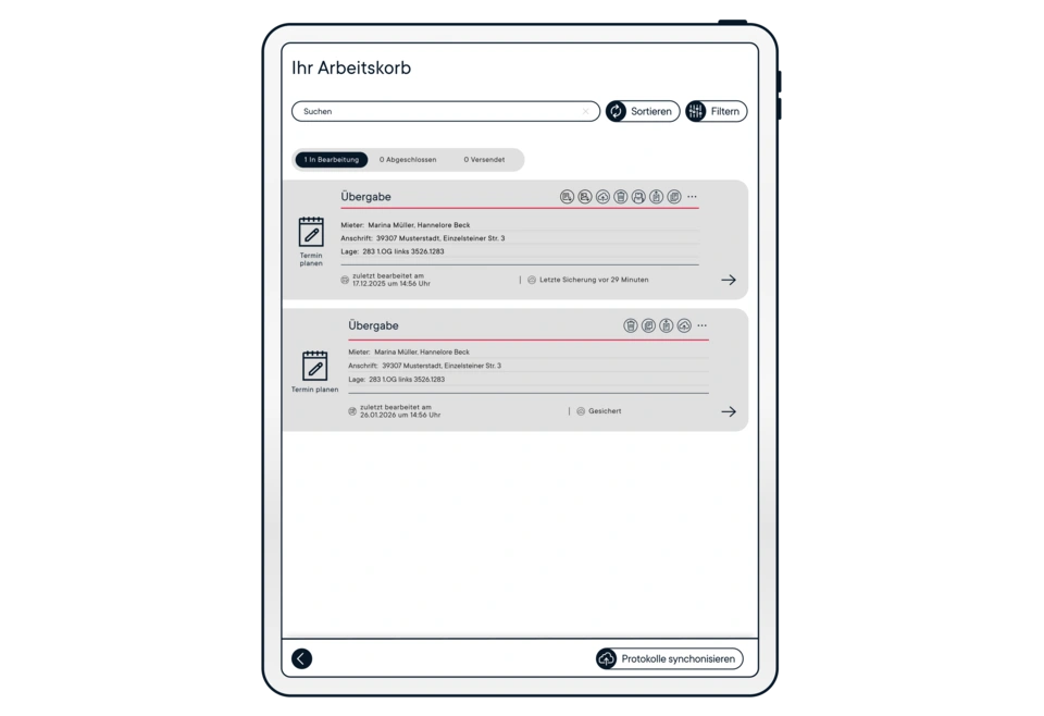 en-tab arbeitskorb.